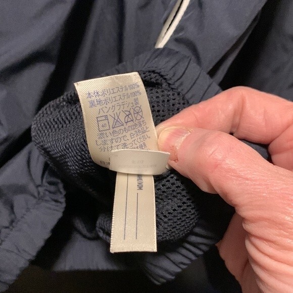 LANDS’‎ END wind breaker Jacket size XL(18-20) - Picture 5 of 13